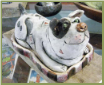 Doggy Butter Dish